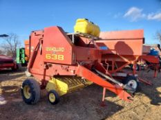New Holland 638 Round Baler 'Monitor in the Office'