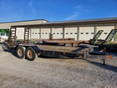 1998 JJN Skid Steer Trailer 'Title in the Office'