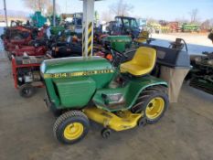 John Deere 214 Riding Tractor 'Runs & Operates'