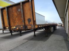 2008 Great Dane Sentry Flatbed Trailer 'Title in the Office'