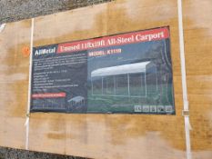 All Metal K1119 Carport 'NEW in Crate'