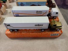 Winross Truck With Van Trailer