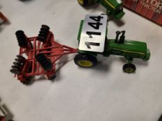 Toy Tractor With Disc