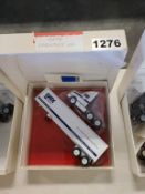 Winross Truck With Van Trailer