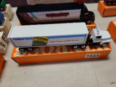 Winross Truck With Van Trailer