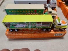 Winross Truck With Van Trailer