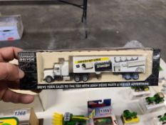 Toy Truck With Van Trailer