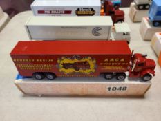 Winross Truck With Van Trailer