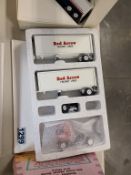 Winross Truck With Double Pup Trailers