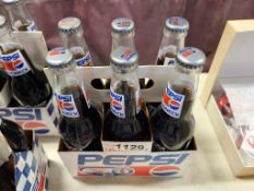 Pepsi 6 Pack Glass Bottle