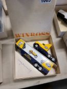 Winross Truck With Van Trailer