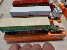 Winross Truck With Van Trailer