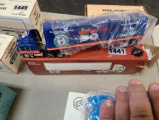 Racing Champions Truck With Van Trailer