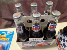 Pepsi 6 Pack Glass Bottle