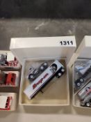 Winross Truck With Van Trailer