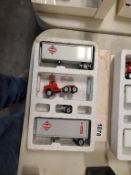 Winross Truck With Double Pup Trailers