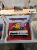 Winross Truck With Van Trailer