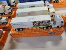 Winross Truck With Van Trailer