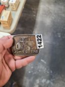 John Deere Belt Buckle