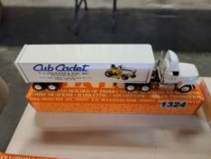 Winross Truck With Van Trailer