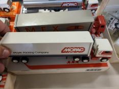 Winross Truck With Van Trailer