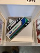 Winross Truck With Van Trailer