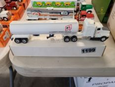 Ertl Truck With Tank Trailer