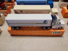 Winross Truck With Refer Trailer