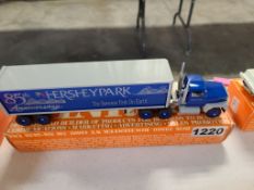 Winross Truck With Van Trailer