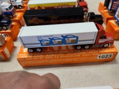 Winross Truck With Van Trailer