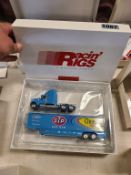 Winross Truck With Van Trailer