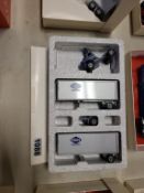 Winross Truck With Double Pup Trailers