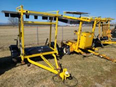 Trafcon Arrow Board on Trailer 'NO TITLE - AS-IS '
