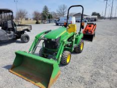 2016 John Deere 1023E Compact Loader Tractor 'Ride & Drive'