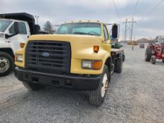 1998 Ford F700 Flatbed Truck 'Title in the Office'