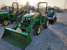 2014 John Deere 3046R Compact Loader Tractor 'Ride & Drive'