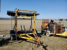 Trafcon Arrow Board on Trailer 'NO TITLE - AS-IS '