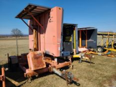 Solar Message Center Digital Sign on Trailer 'NO TITLE - AS-IS '