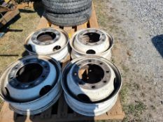 Steel Truck Wheels 'Set of 4'