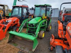 2018 John Deere 1025R Cab Compact Loader Tractor 'Ride & Drive'