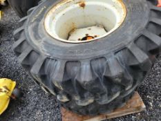 Tires on Wheels 'Pair of 2'