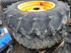 Tires on Wheels 'Pair of 2'