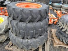 Tires on Wheels 'Skid Lot'