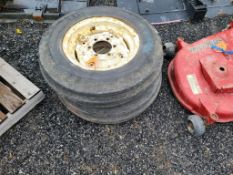 Tires on Wheels 'Pair of 2'