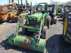 John Deere 750 Compact Loader Tractor 'Runs & Operates, THIS UNIT HAS PROBLEMS, All of its problems