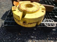 John Deere Wheel Weights 'Pair of 2'