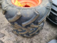 Kubota Front Tires on Wheels 'Pair of 2'