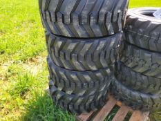 Montreal SS Loader Skid Steer Tires 'Set of 4 - New'