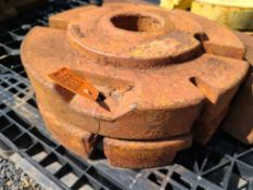 John Deere Wheel Weights 'Pair of 2'