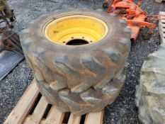 Tires on Wheels 'Pair of 2'